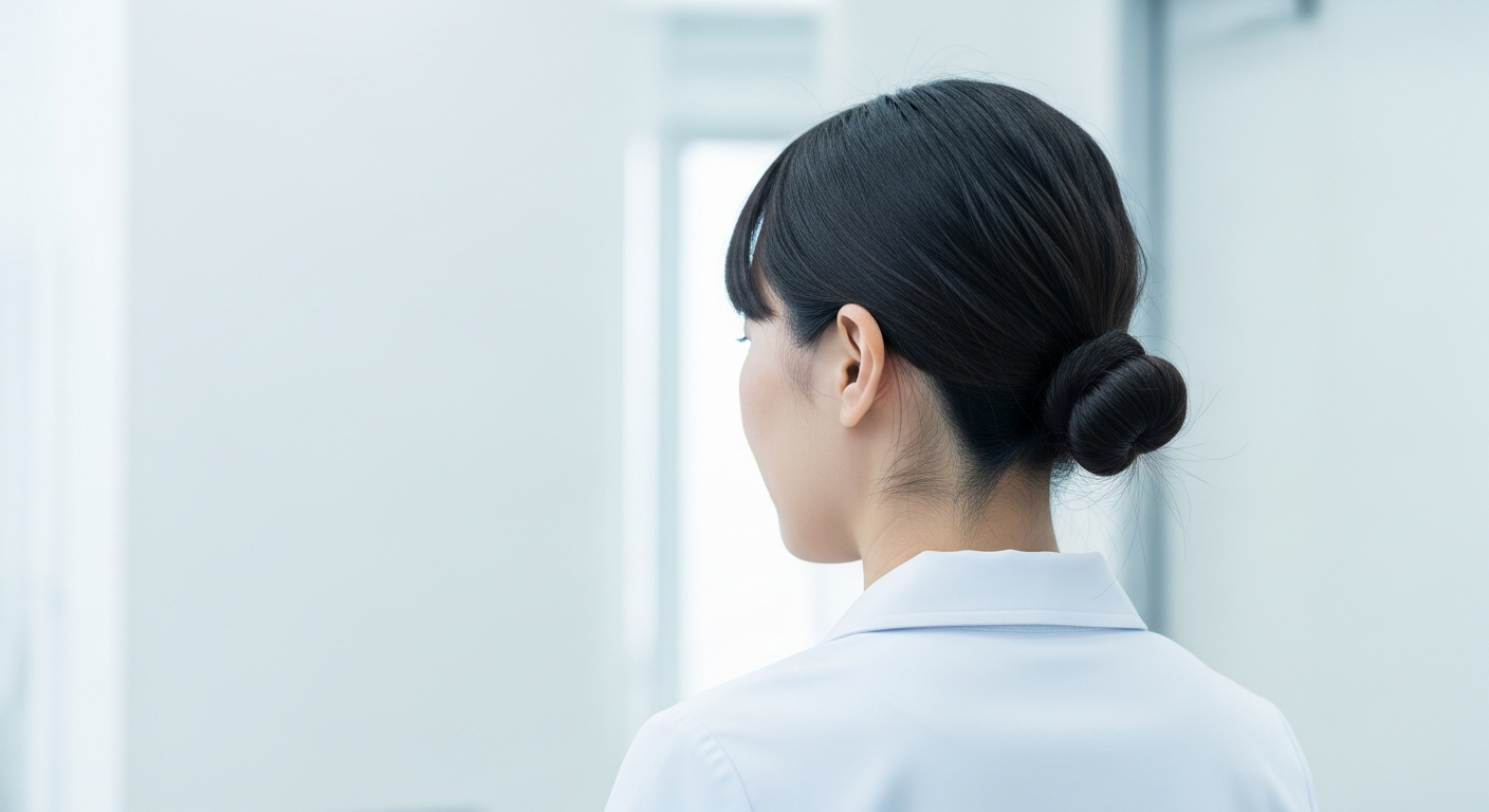 退職の引き止めに対して冷静に考えを整理する鍼灸師のイメージ